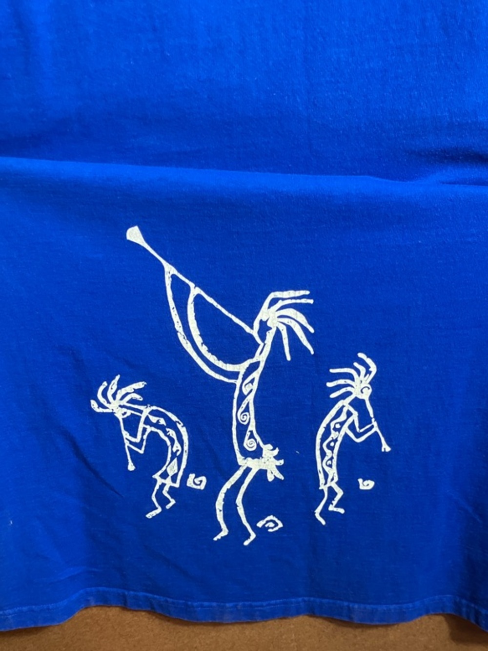 Just Be Royal Blue Maxi Dress with Embroidered Motif - Picture 6 of 12